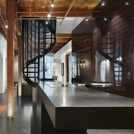 Penthouse at Candy Factory Lofts by Johnson Chou